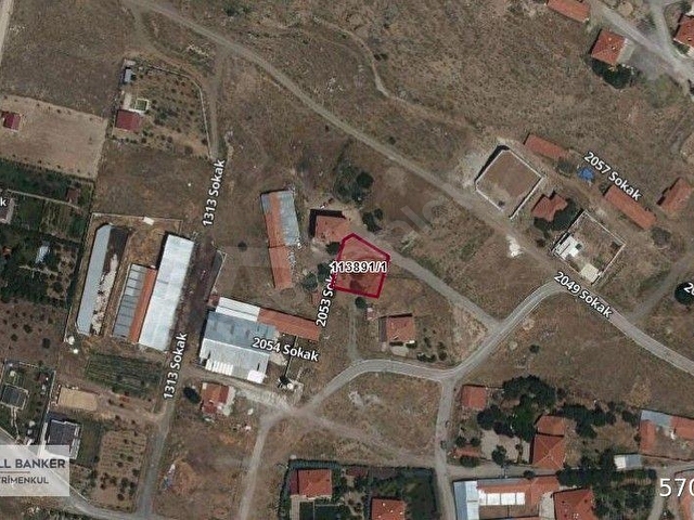 İNCEK HACILAR DA GÖL MANZARALI 500 m² SATILIK KÖŞE PARSEL E:0,50 - Görsel 5