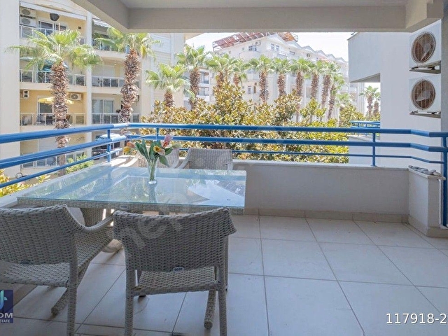 KLEOPATRA PLAJINA 50 M SOSYAL OLANAKLI SİTE İÇİ EŞYALI 1+1 DAİRE - Görsel 14