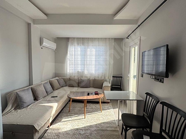 ÇINARLIDA BULVAR ÜZERİ 1+1 LÜKS EŞYALI KİRALIK DAİRE - Görsel 9