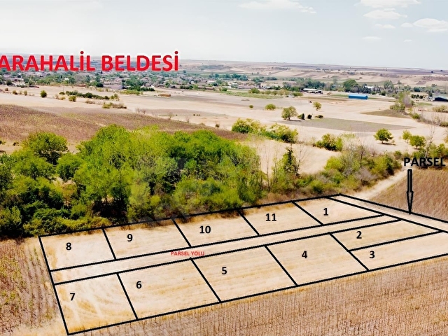 KIRKLARELİ BABAESKİ KARAHALİL BELDESİNDE 258 M²LER