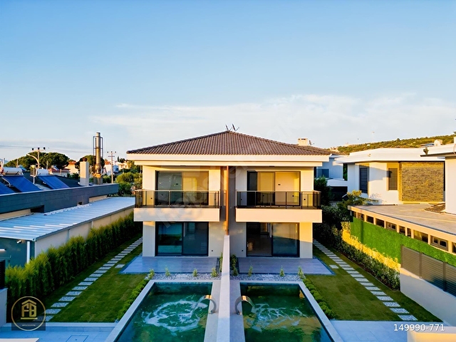 ÇEŞME ŞİFNE DENİZE YÜRÜME MESAFESİ SATILIK 3+1 SIFIR VİLLA - Görsel 24