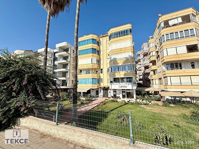 Alanyada Sahile Sıfır Konumda Kiralık Eşyalı Daire | TEKCE - Görsel 19