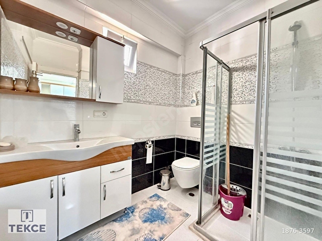 Alanyada Sahile Sıfır Konumda Kiralık Eşyalı Daire | TEKCE - Görsel 15