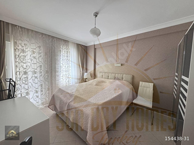 ALANYA TÜRKLER’DE ELITE COUNTRY SİTESİNDE DENİZE 200 M 1+1 EŞYALI SATILIK DAİRE - Görsel 24