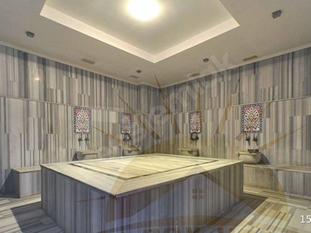 ALANYA TÜRKLER’DE ELITE COUNTRY SİTESİNDE DENİZE 200 M 1+1 EŞYALI SATILIK DAİRE - Görsel 30