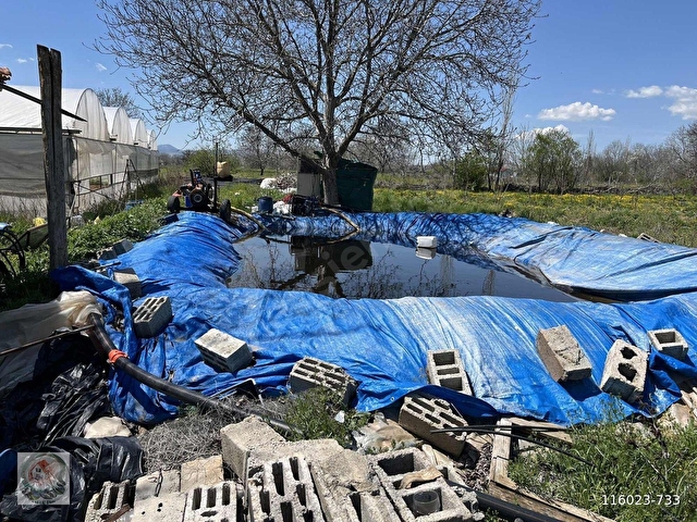 ISPARTA ATABEY İSLAMKÖY 4392 M2.TARLA VE 2250 M2 SERA SATILIK - Görsel 13