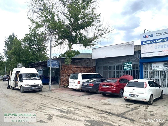 ŞAŞMAZ OTO SANAYİNDE A TİPİ  KİRALIK DÜKKAN- İŞYERİ EPA PUSULADAN