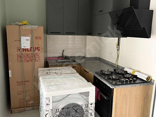 ABALIDAN BOZS TOWNDA EŞYALI ÖZEL TASARIM KİRALIK 2+0 DAİRE - Görsel 9