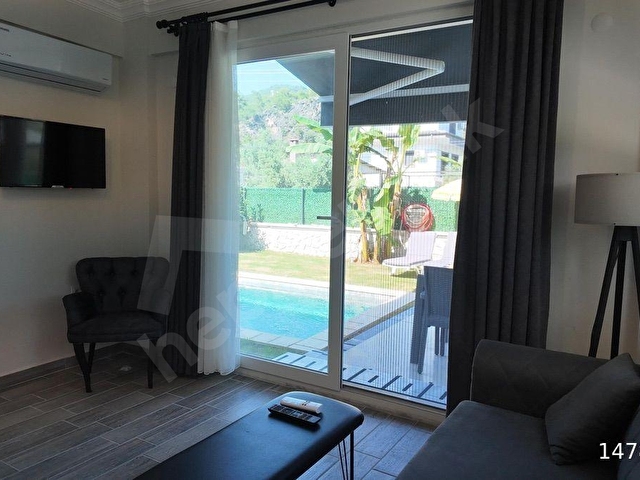 Göcek İnlice ‘de 101 gün kiralamaya uygun havuzlu villa - Görsel 8
