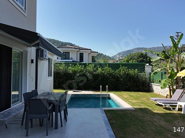 Göcek İnlice ‘de 101 gün kiralamaya uygun havuzlu villa - Görsel 24