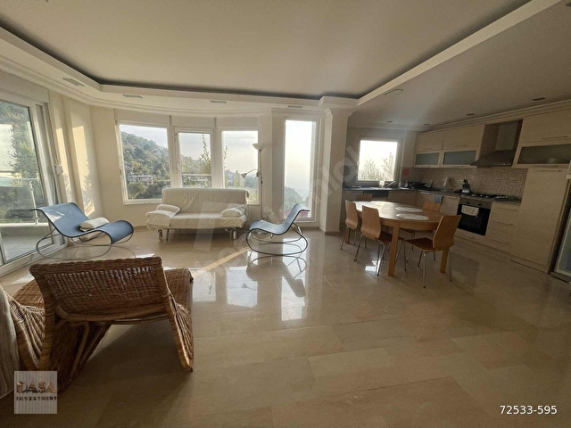 ALANYA TEPE FULL MANZARALI EŞYALI SATILIK DAİRE - Görsel 5