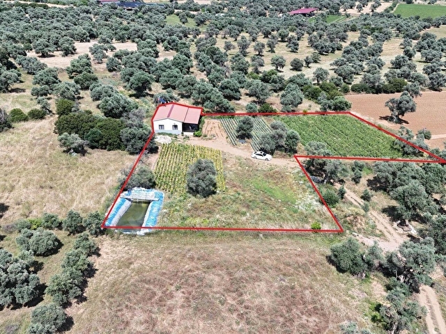 MEHMET YAZICIDAN ÖDEMİŞTE CENNET 3360M2 SATILIK ARSA VE EV - Görsel 16