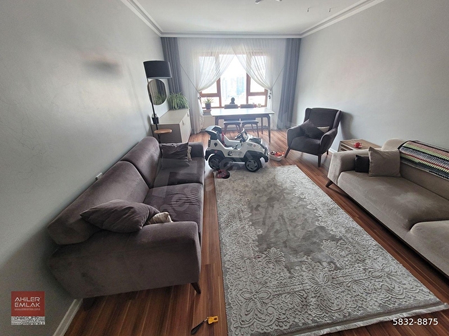 AHİLERDEN YAYLA MAHALLESİNDE 1.KATTA ASANSÖRLÜ YAPILI DAİRE - Görsel 3