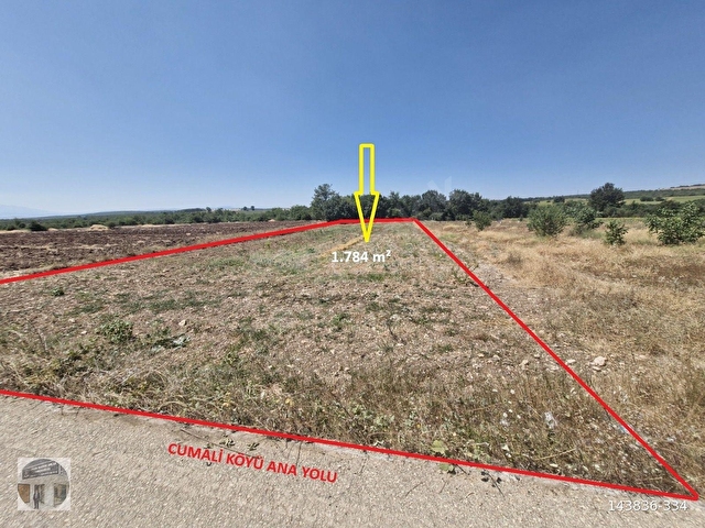 BİLECİK AKADEMİ EMLAK DANIŞMANLIĞIN`DAN SATILIK 1.784 m² TARLA - Görsel 2