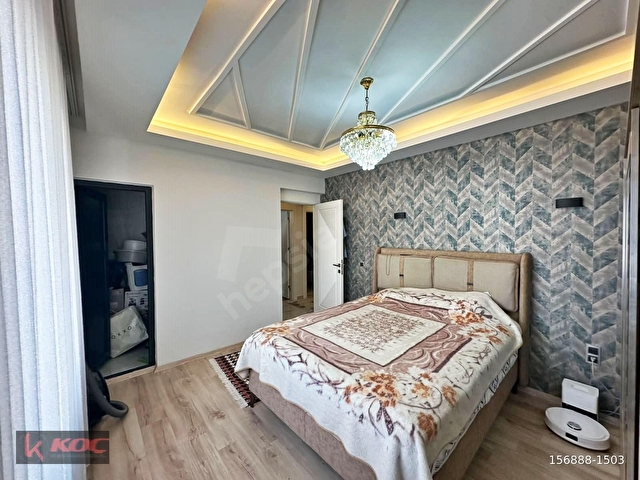 BELKIZDA ARAKAT GENİŞ CAM BALKON Y.ISITMA MASRAFSIZ 2+1 DAİRE - Görsel 15