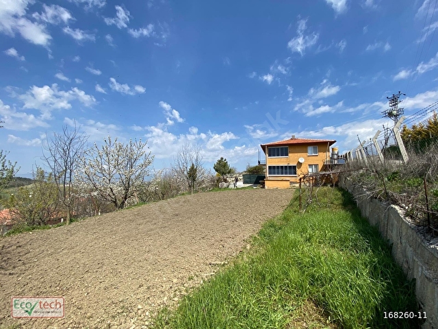 Pancarlık Köyü 1457 m2 arsa içi 2 katlı ev - Görsel 30