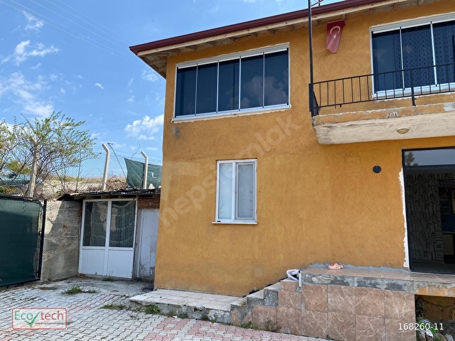 Pancarlık Köyü 1457 m2 arsa içi 2 katlı ev - Görsel 9