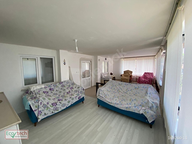 Pancarlık Köyü 1457 m2 arsa içi 2 katlı ev - Görsel 20