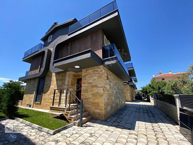 AVCIDAN NARLI DENİZE SIFIR 400 M2 ARSA MÜSTAKİL HAVUZLU VİLLA - Görsel 4