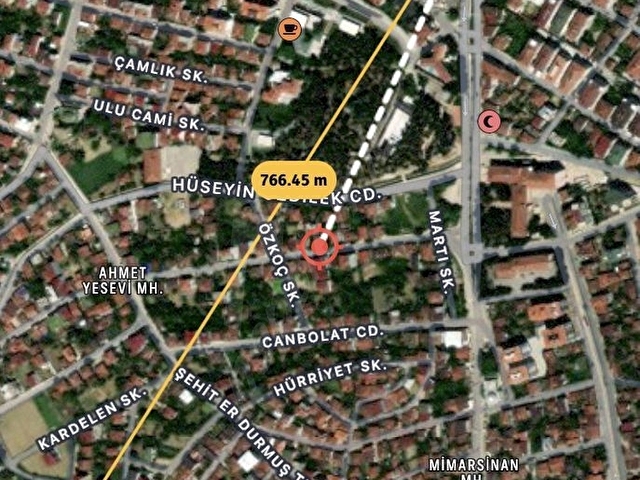Ahmet Yesevide 3 Kat İmarlı 403m2 Köşe Parsel Arsa (Okul Yanı) - Görsel 20
