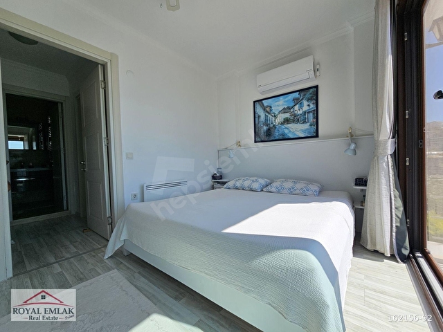 Muğla Boğaziçi Deniz Manzaralı Satılık Müstakil Villa - Görsel 23