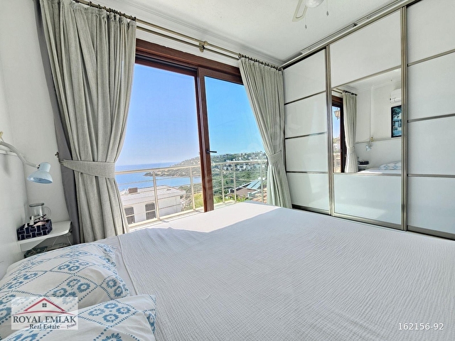 Muğla Boğaziçi Deniz Manzaralı Satılık Müstakil Villa - Görsel 24