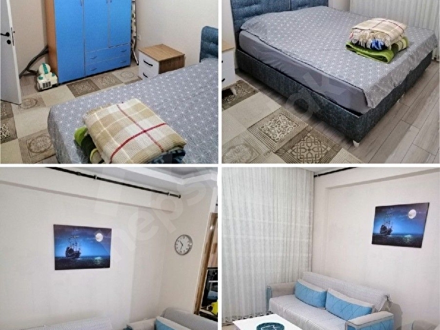 DENİZ VE HAVUZ MANZARALI FULL EŞYALI 1+1 GENİŞ KİRALIK DAİRE! - Görsel 3
