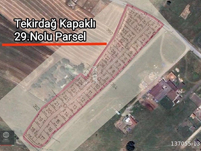 TEKİRDAĞ / KAPAKLI MERKEZDE SATILIK ARSA - Görsel 6