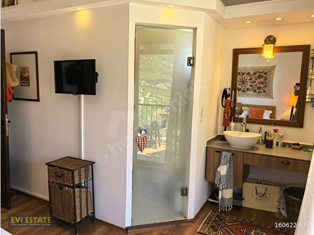 Kalkan kalamar koyunda denize yakın 2 odalı satılık ikiz villa - Görsel 15