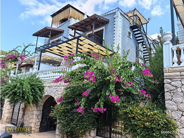 Kalkan kalamar koyunda denize yakın 2 odalı satılık ikiz villa - Görsel 30