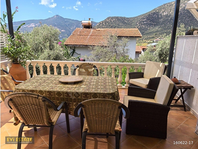 Kalkan kalamar koyunda denize yakın 2 odalı satılık ikiz villa - Görsel 25