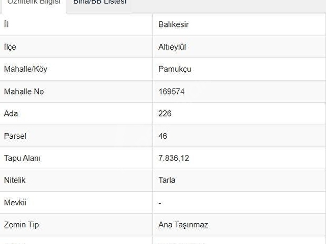 ERA PORT GÜVENCESİYLE BALIKESİR PAMUKÇU DA 7836m² TARLA - Görsel 5