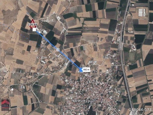 ERA PORT GÜVENCESİYLE BALIKESİR PAMUKÇU DA 7836m² TARLA - Görsel 7