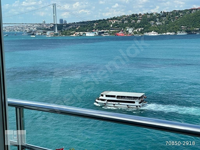 Çengelköy de Kiralık Boğaz Manzaralı Asansörlü Yol Yalı Dairesi