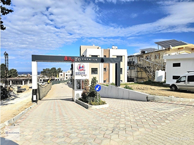 KKTC Girne Laptada Site İçerisinde Satılık 1+1 Yeni Eşyalı ve Kiracılı Daire - Görsel 10