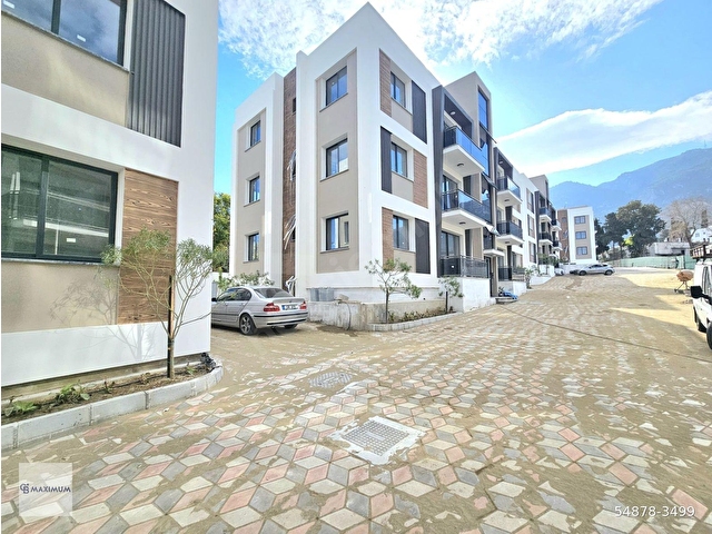 KKTC Girne Laptada Site İçerisinde Satılık 1+1 Yeni Eşyalı ve Kiracılı Daire - Görsel 13
