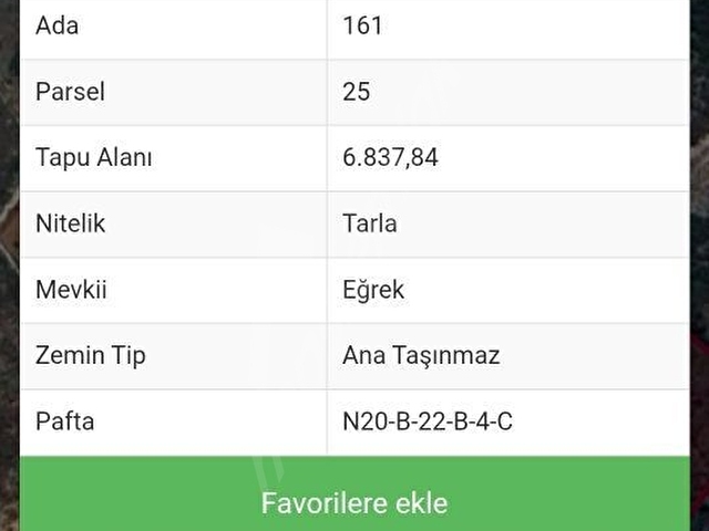 Kozağaç Köyünde Satılık Tarla - Görsel 12
