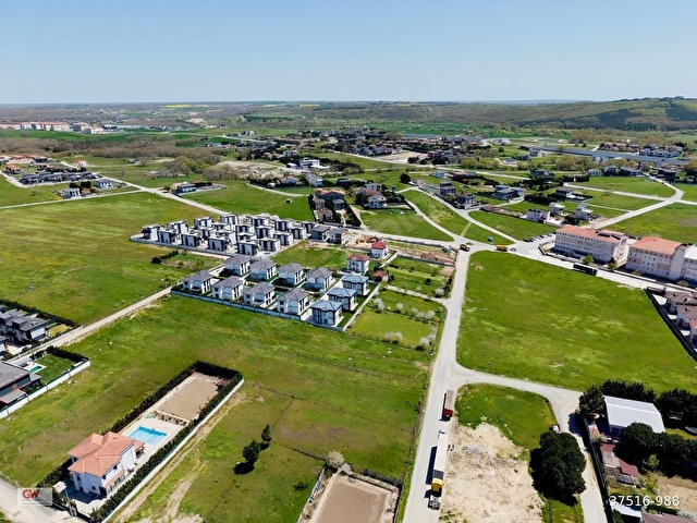TEKİRDAĞ,ÇERKEZKÖY,AMBARDEREDE 819m² SATILIK VİLLA ARSASI - Görsel 12
