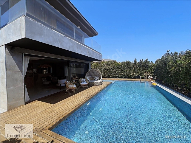 Diamond Proje den Çeşme Dalyan da 200 m2 lüks satılık villa - Görsel 2
