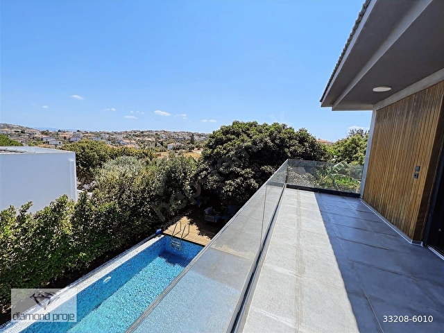 Diamond Proje den Çeşme Dalyan da 200 m2 lüks satılık villa - Görsel 21