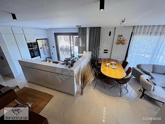 Diamond Proje den Çeşme Dalyan da 200 m2 lüks satılık villa - Görsel 29