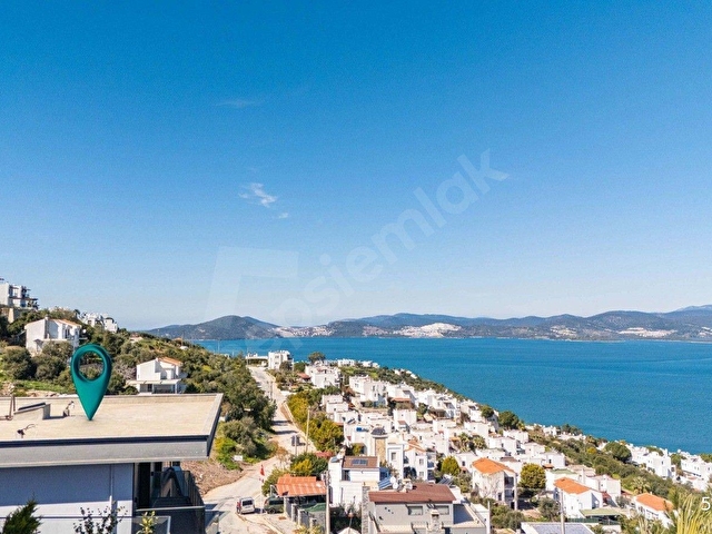 Milas Boğaziçinde Full Deniz Manzaralı Tam Müstakil  Villa - Görsel 5