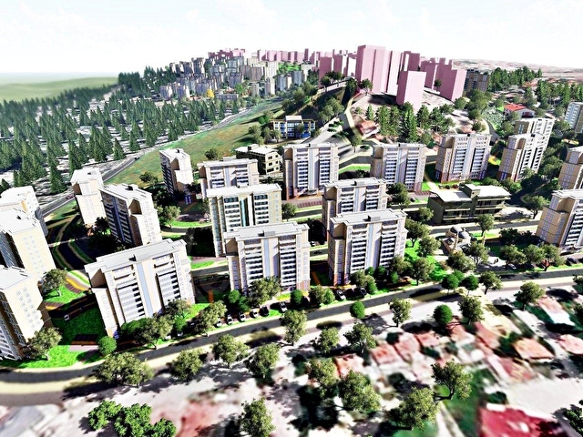 ÇİĞDEMTEPE YAMAÇEVLER KENTS DÖNÜŞÜM BÖL 3+1 DAİRE GETİRİLİ ARSA. - Görsel 5