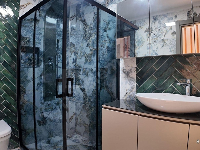 DELUXDEN N.KEMALDE BİREYSEL HAVUZLU DENİZ MANZARALI LUX VİLLA - Görsel 25