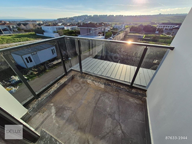 DELUXDEN N.KEMALDE BİREYSEL HAVUZLU DENİZ MANZARALI LUX VİLLA - Görsel 15