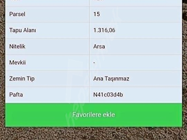 TAKASAUYGUN DAĞETEĞİ ESENKENT 1.50 EMSAL 8 KAT KONUT YAPILABİLİR - Görsel 3