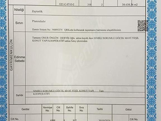 MUĞLA DALAMAN GÖCEK MAVİ YEŞİL SATILIK 500M² FIRSAT BAHÇE - Görsel 4