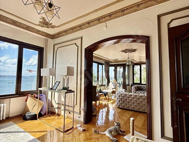 GÜMÜŞSUYUNDA KAPANMAZ BOĞAZ MANZARALI,3+1 PRESTİJLİ DAİRE - Görsel 6