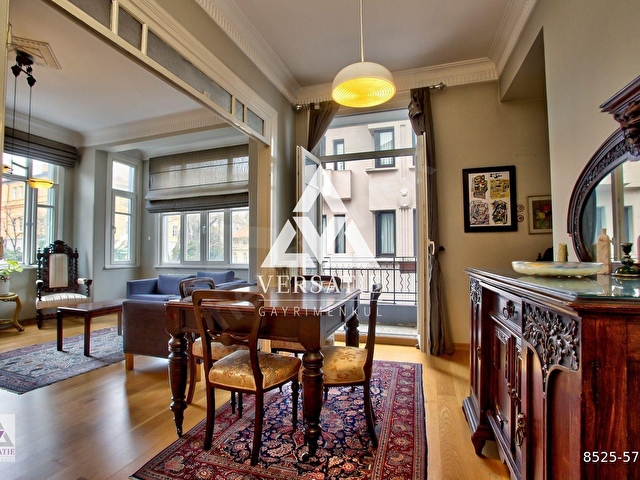 Galatada Manzaralı, 3+2 Yüksek Tavanlı Satılık Daire (180m2) - Görsel 7