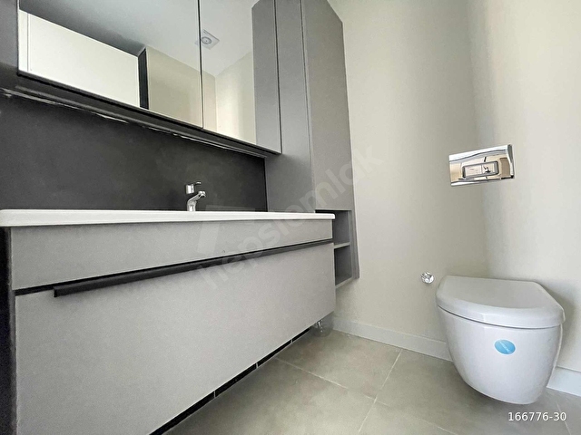ALACAATLI BORDO YAŞAM SATILIK LÜX,GENİŞ 1+1 KÖŞE DAİRE A BLOK - Görsel 23